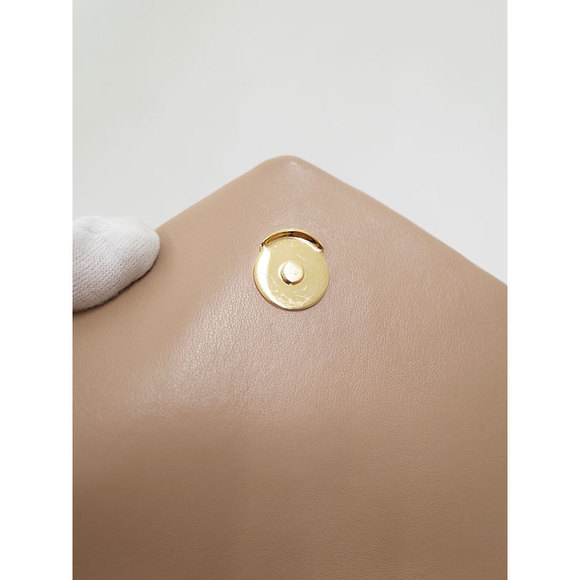 Saint Laurent Paris Lulu Small Shoulder Bag Beige - Picture 8 of 9